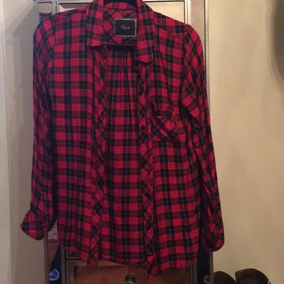 Rails Tops - Rails hunter  plaid  button down shirt new!
